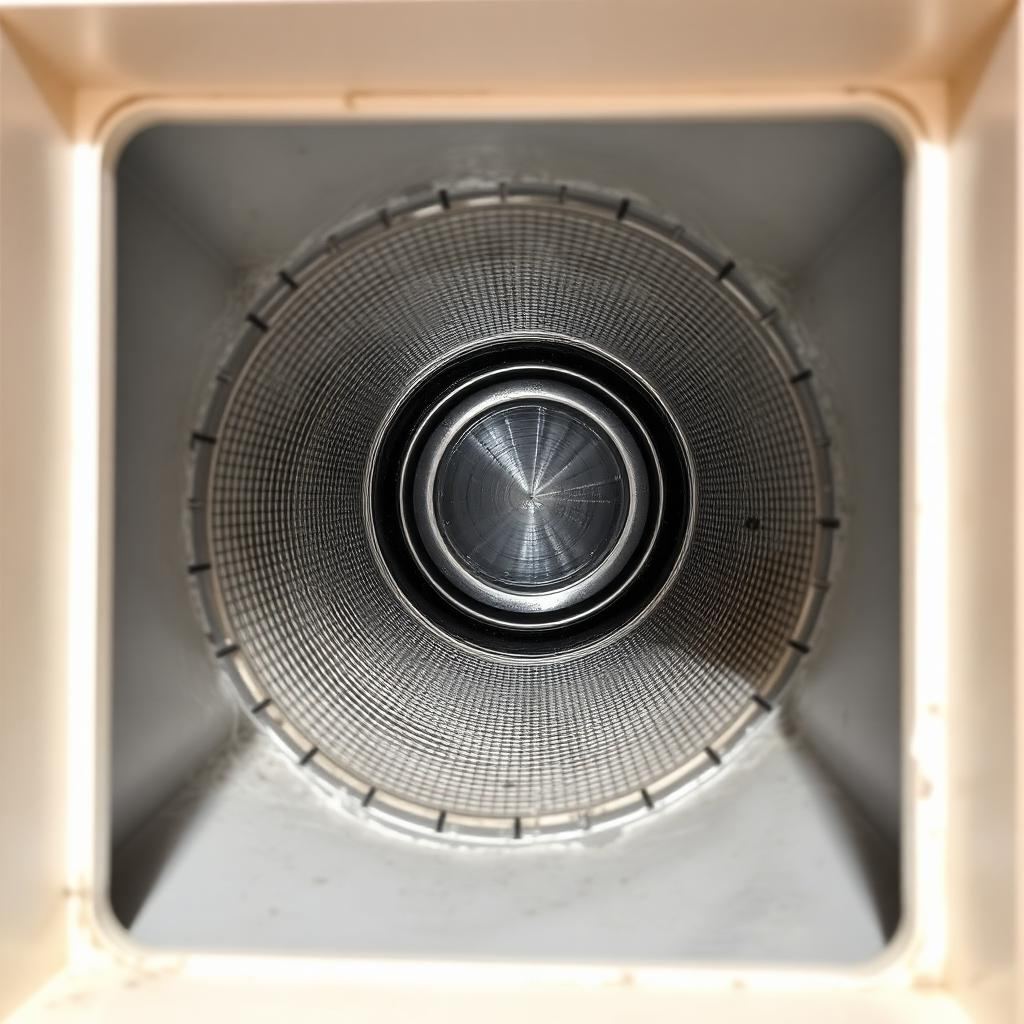Dryer vent clear and clean after professional cleaning